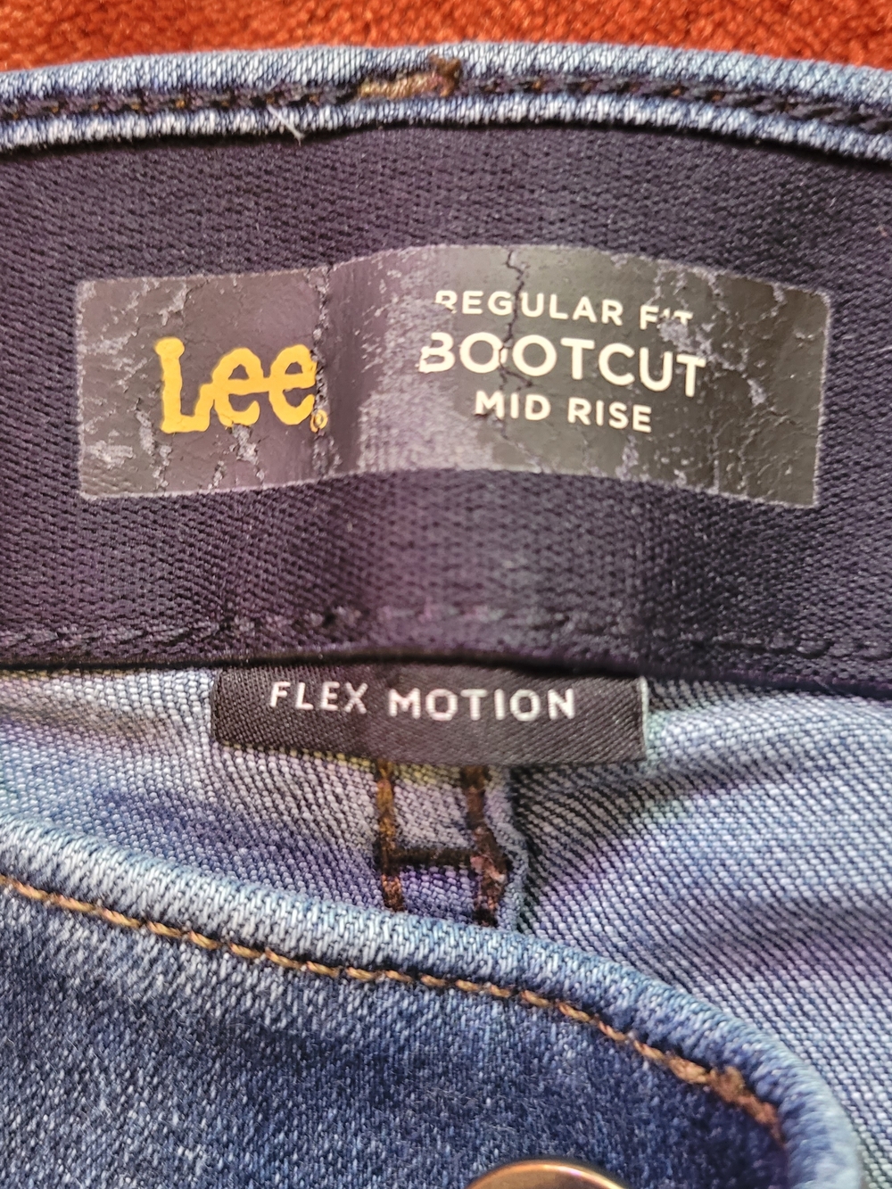 Lee Flex Motion Bootcut Jeans - Blue. 10 medium